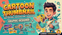 create youtube cartoon thumbnail