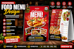 design digital menu board, TV menu, restaurant menu board
