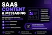 write saas website copy and messaging that converts