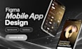 do figma mobile app design, app ui ux design, ui ux design