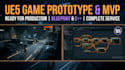 develop unreal engine game, unreal engine prototype, unreal engine 5 blueprint