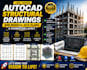 design autocad structural drawings bim models site plans and foundation layout