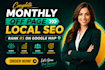 do monthly off page SEO with high authority backlinks