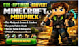 create or fix minecraft modpack update old mods convert forge mods to fabric