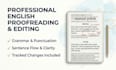 do professional english proofreading and grammar editing