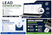 do lead generation, web research, and email outreach