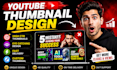 design eye catching youtube thumbnails with high CTR
