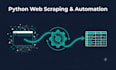 create custom python web scraping scripts and automation tools