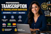fast and accurate transcription