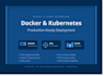dockerize app deploy it with docker compose or kubernetes