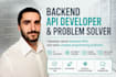 develop backend apis and solve complex programming problems
