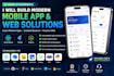 do mobile app development, android, ios apps, react native app development