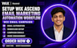setup wix ascend email marketing automation workflow wix email campaign