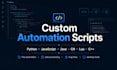create custom automation scripts and desktop tools