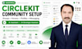 build wordpress community website using circlekit