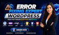 solve wordpress errors expertly