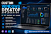 develop a custom windows desktop application