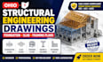 design ohio structural engineering drawings, foundation, slab and framing plans