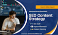 create an SEO content strategy using search atlas