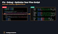 fix, debug and optimize your tradingview pine script