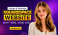 build squarespace website, design squarespace website development