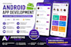 develop professional android app using kotlin and java