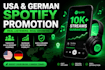 do USA spotify music promotion german spotify promotion