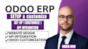 do odoo website design, odoo customization, odoo erp and api integration