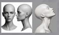 do 3d printable character sculpt and statues for 3d printing rendering