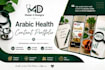 write arabic health video scripts and ai prompts