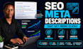 write SEO meta tags, meta title, and meta description for your website