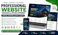 build a professional SEO optimized custom business website