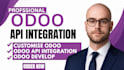 customize, develop, odoo module with api integration, module development