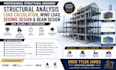 structural analysis structural beam load calculation seismic wind load analysis