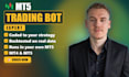 build a custom forex trading bot for metatrader 5 backtested on real data