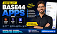 develop base44 apps with claude code, replit ai and strip