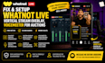 fix and setup whatnot live vertical stream overlay, voicemeter for auctions