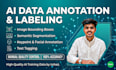 do professional ai data annotation and data lebeling