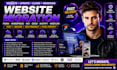 migrate update clone figma wordpress wix odoo shopify webflow framer website