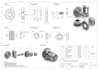 create industrial machine part design, assemblies and engineering cad drawaings