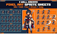 design pixel sprite sheet character animation pixel art sprite sheet godot game