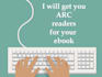 get you arc readers for your ebook