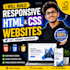 build responsive HTML CSS javascript websites