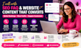 write seo faq, faq writing, faq page, website faq content, website content