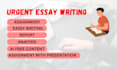 assignment, case study and urgent essay writing in ms word , powerpoint