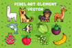 create custom pixel art elements and objects