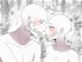 draw ych couple sketch illustration