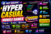 develop a hypercasual mobile game for android using unity