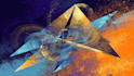 paint digital abstract art works