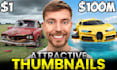 attractive and eye catching thumbnails